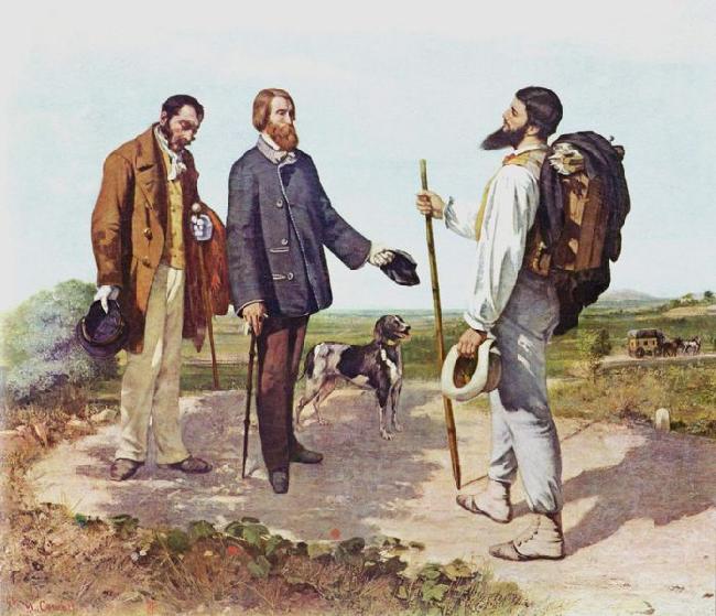 Gustave Courbet Bonjour, Monsieur Courbet